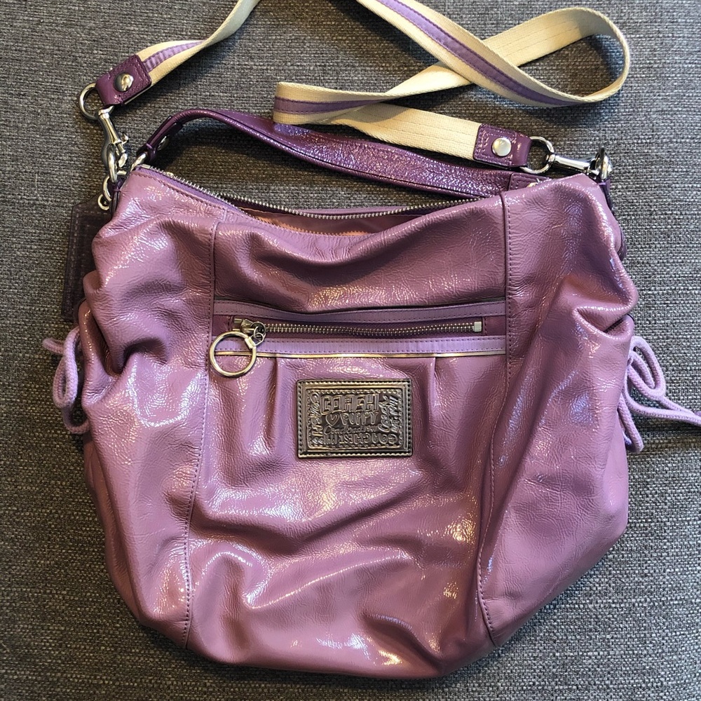 Coach purse - poppy collection